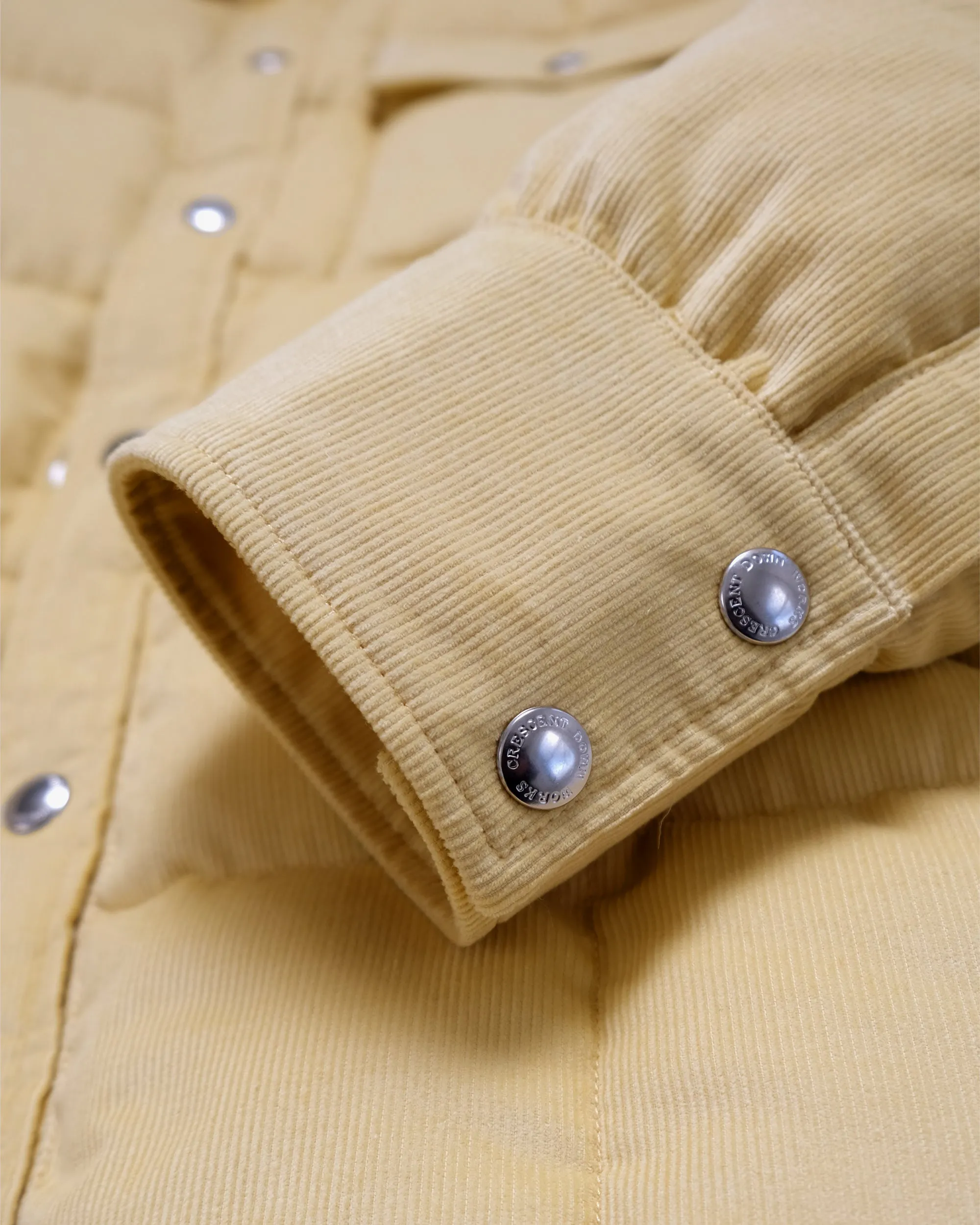 Down Shirt - Corduroy - Light Fawn (Final Sale)