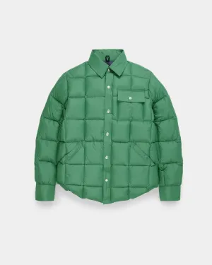 Down Shirt - Streakfree Nylon - Green (Final Sale)