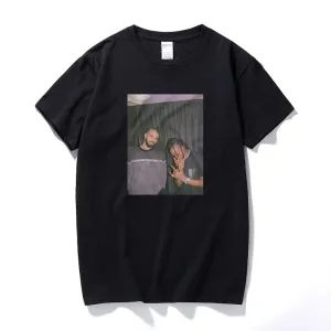 Drake And Travis Scott  Men's Vintage Graphic T Shirt