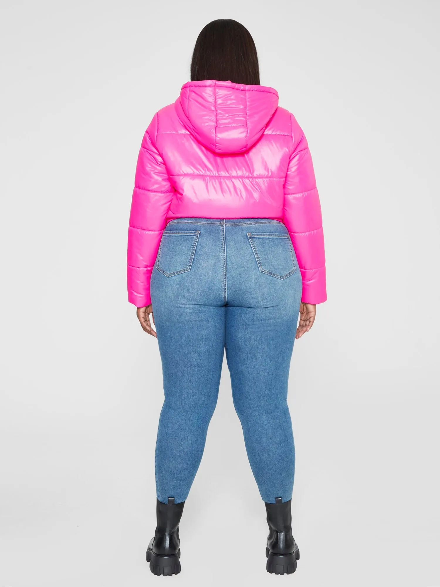 Farrah Short Hooded Puffer Coat