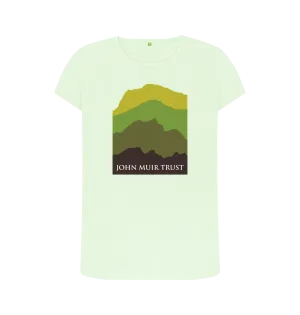 Four Mountains Women's T-shirt - New Green