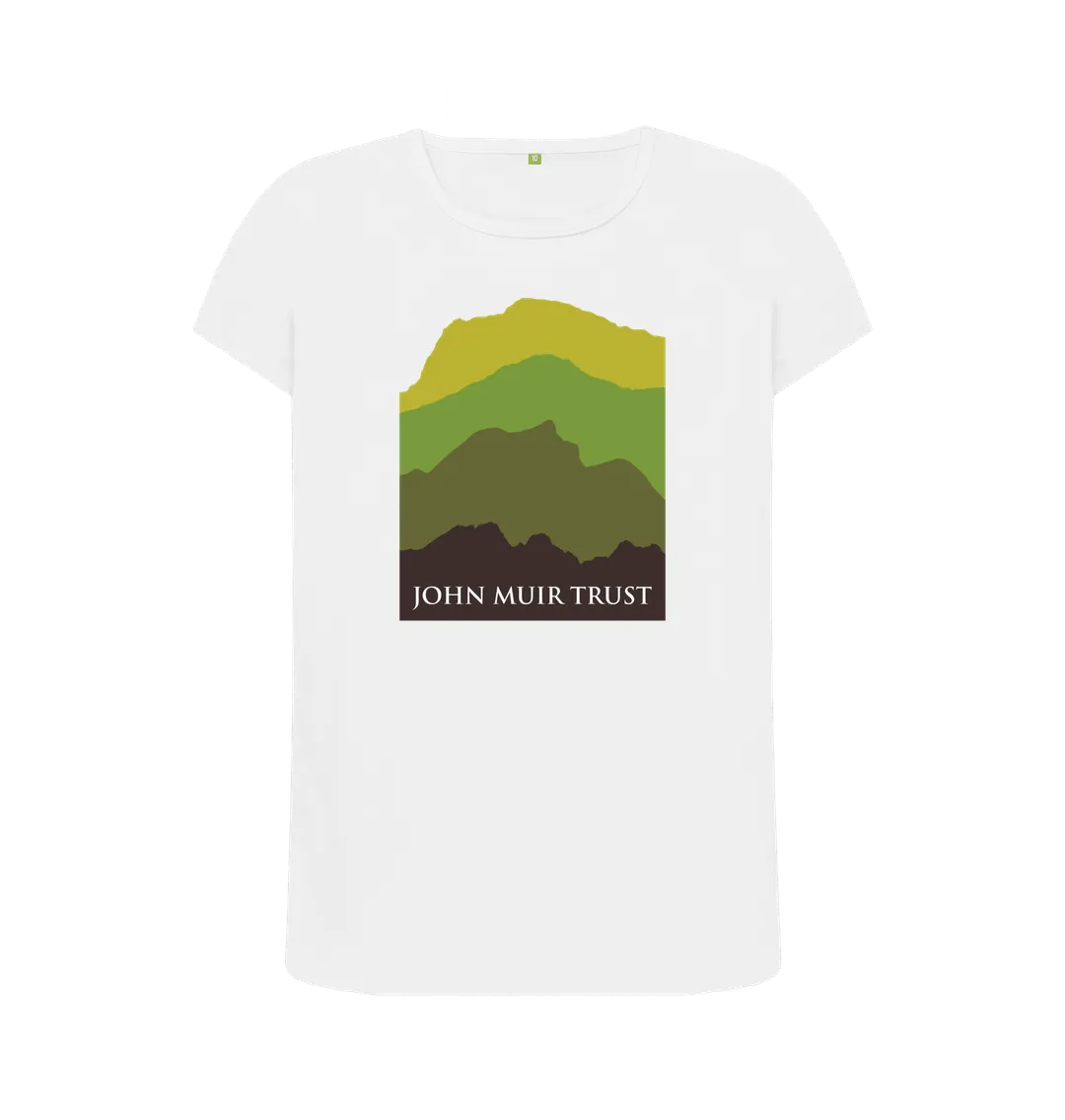 Four Mountains Women's T-shirt - New Green