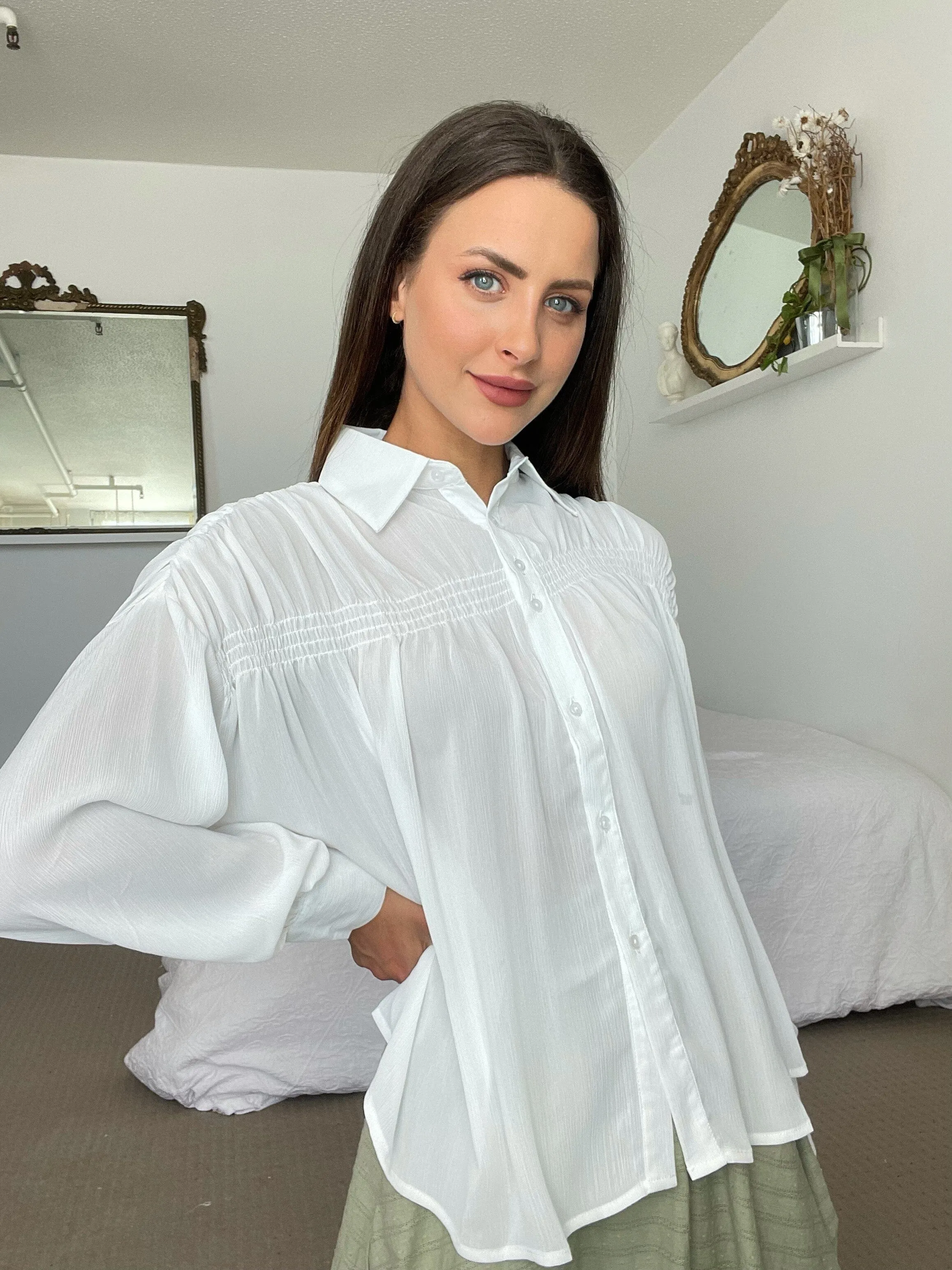 Gabby Chiffon Shirt