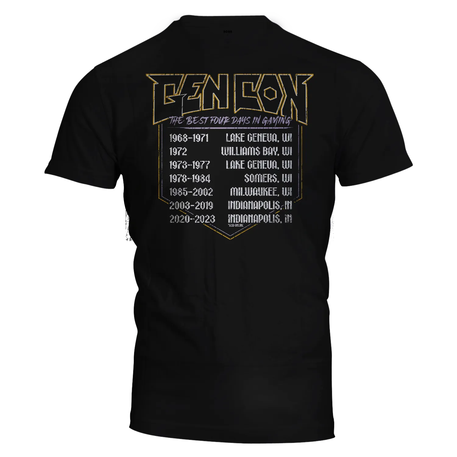 Gen Con Griffin World Tour 2023 T-Shirt