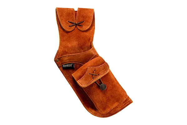 Hip quiver in honey brown suede Buck Trail Yukon