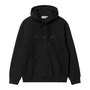 HOODED CARHARTT SWEATSHIRT / BLACK