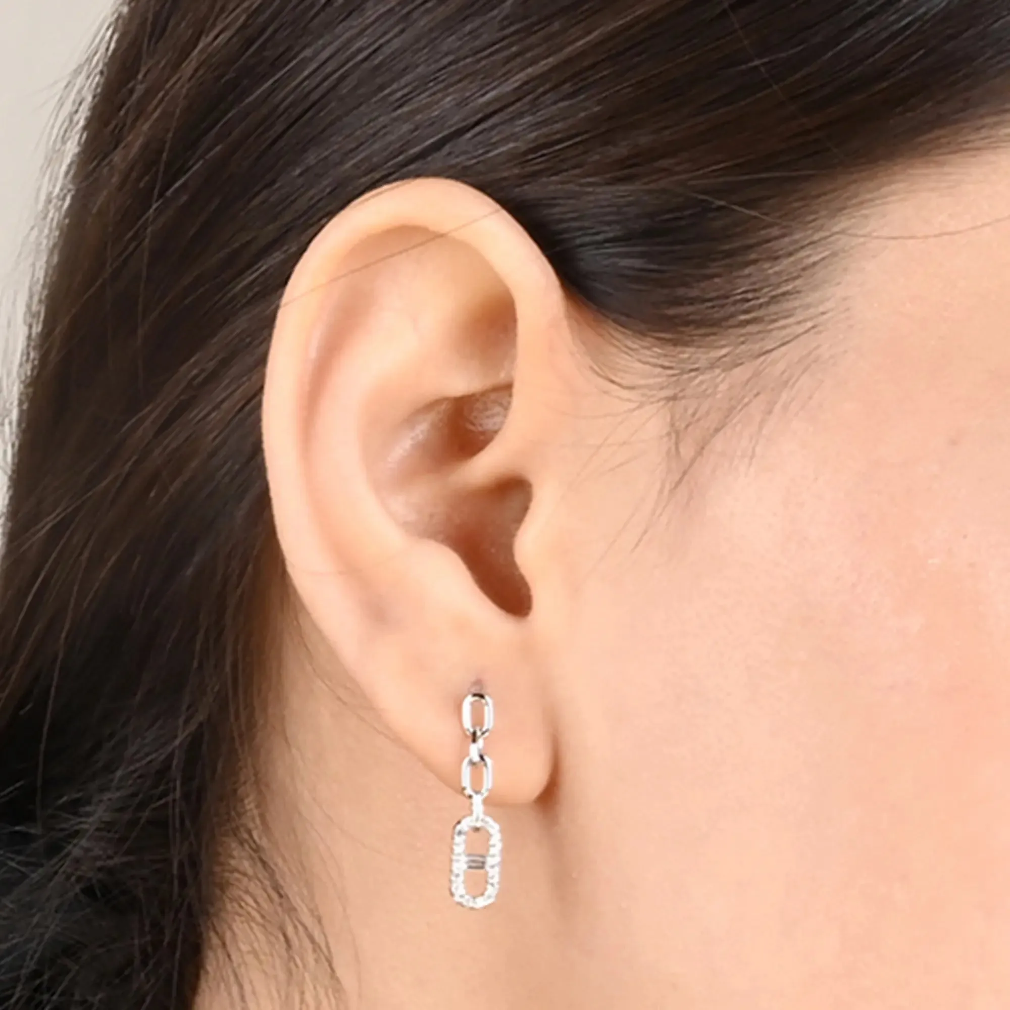 Interlinked Drop Earrings