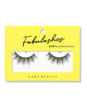 Kara Beauty 3D Faux Mink Eyelashes-A101