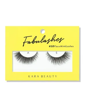 Kara Beauty 3D Faux Mink Eyelashes-A5