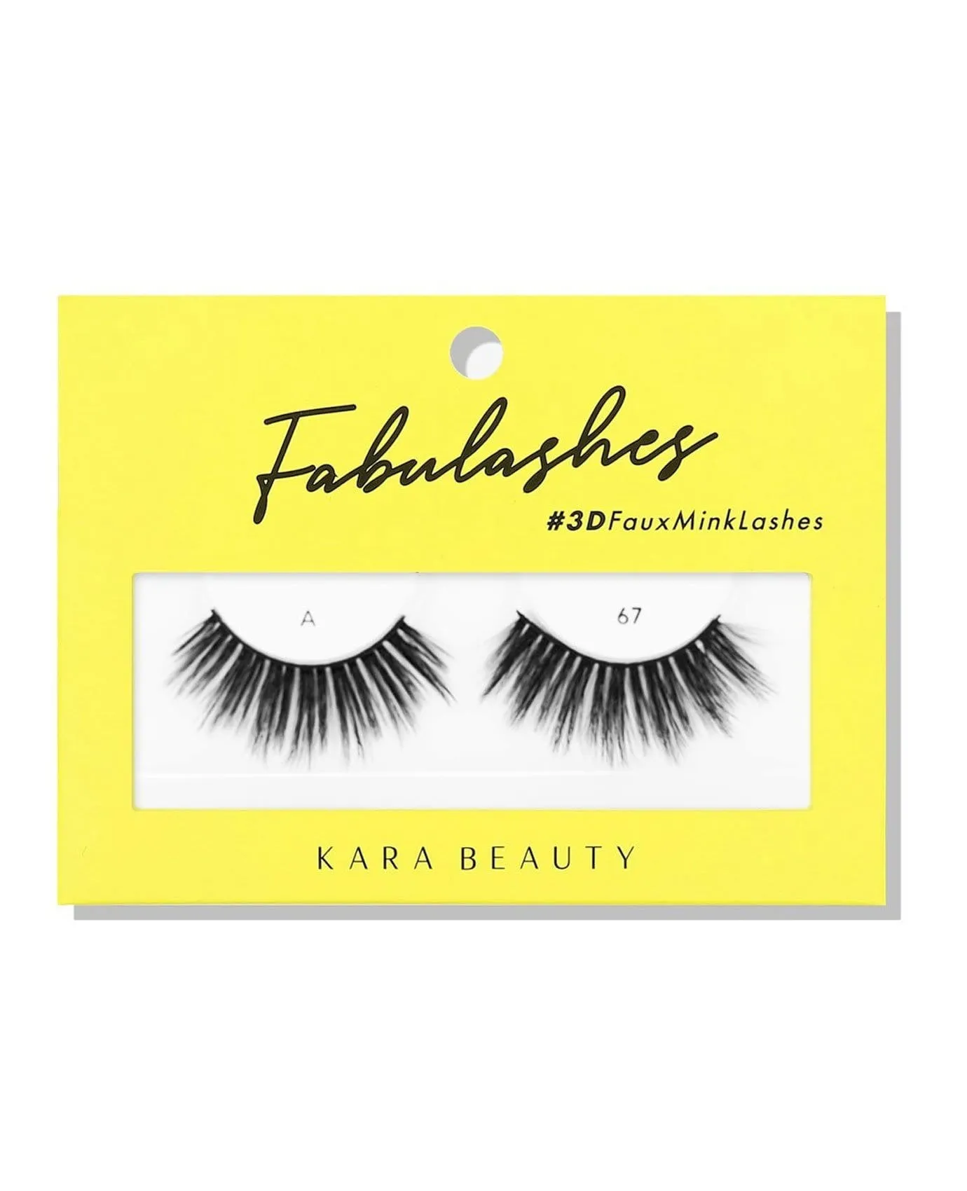 Kara Beauty 3D Faux Mink Eyelashes-A67