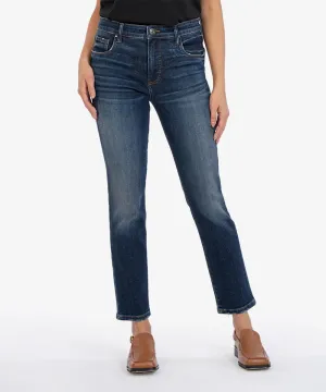 KUT Reese High Rise Ankle Straight Leg Jean (Enchantment)