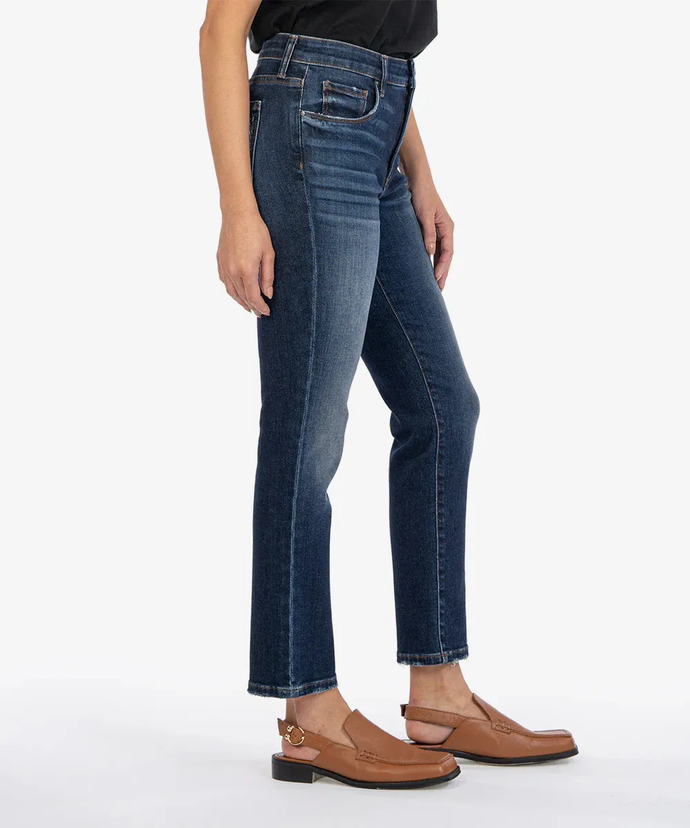 KUT Reese High Rise Ankle Straight Leg Jean (Enchantment)