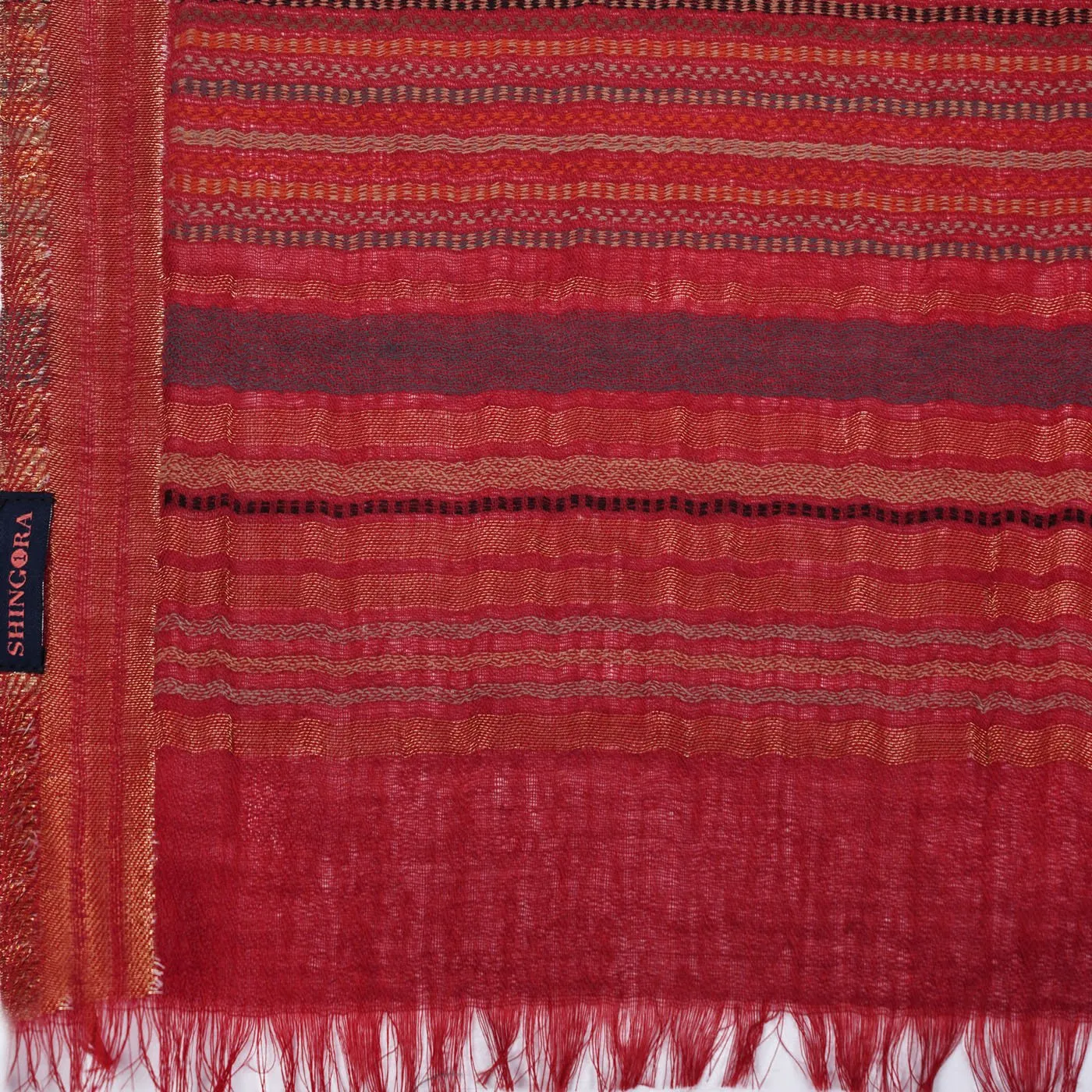 Kutumbh Tribal Pattern Woolen Stole