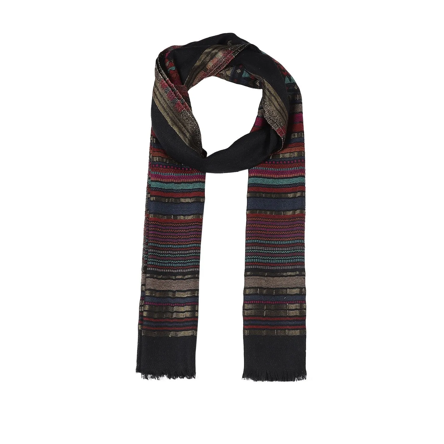 Kutumbh Tribal Pattern Woolen Stole