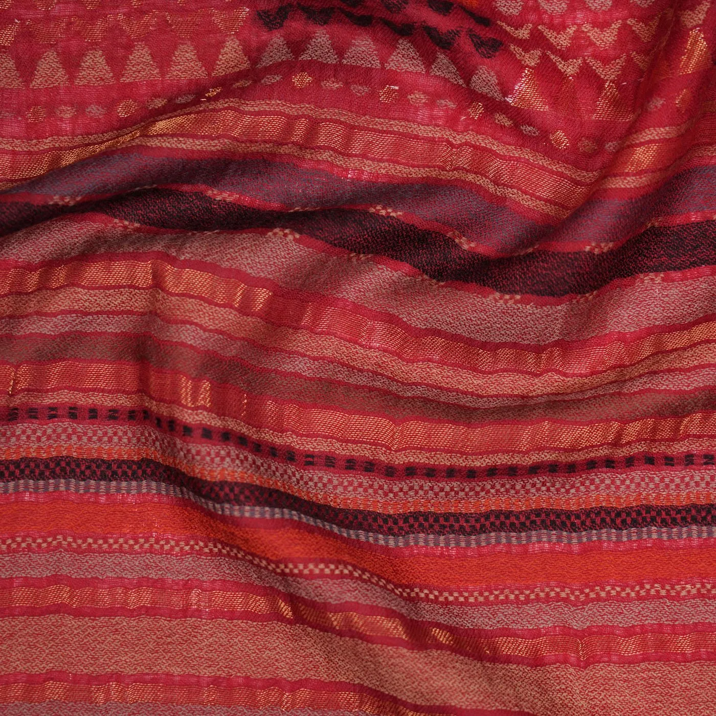 Kutumbh Tribal Pattern Woolen Stole