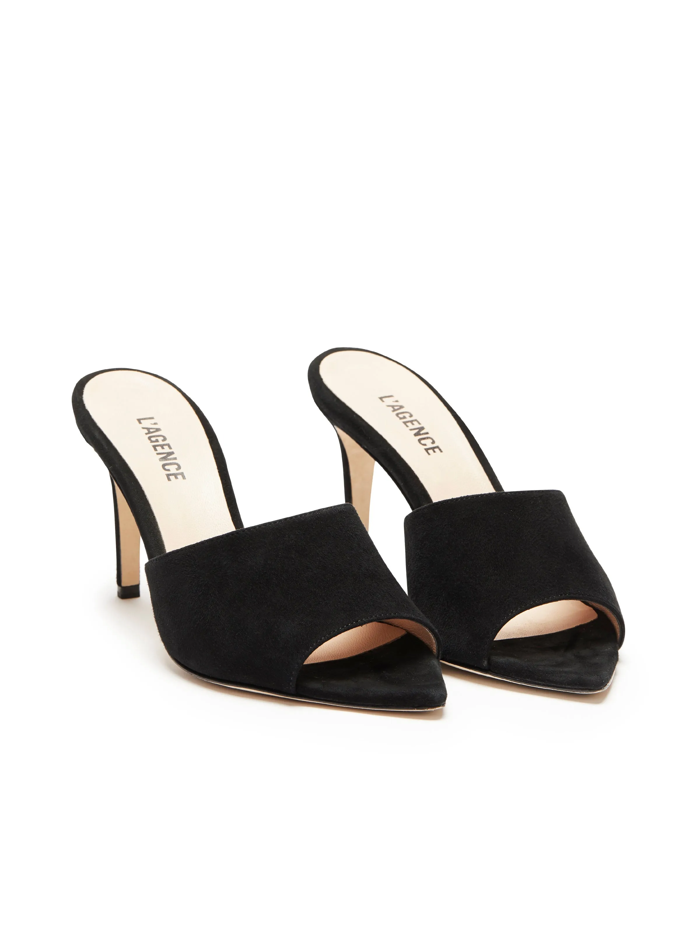 Lolita Suede Open-Toe Mule