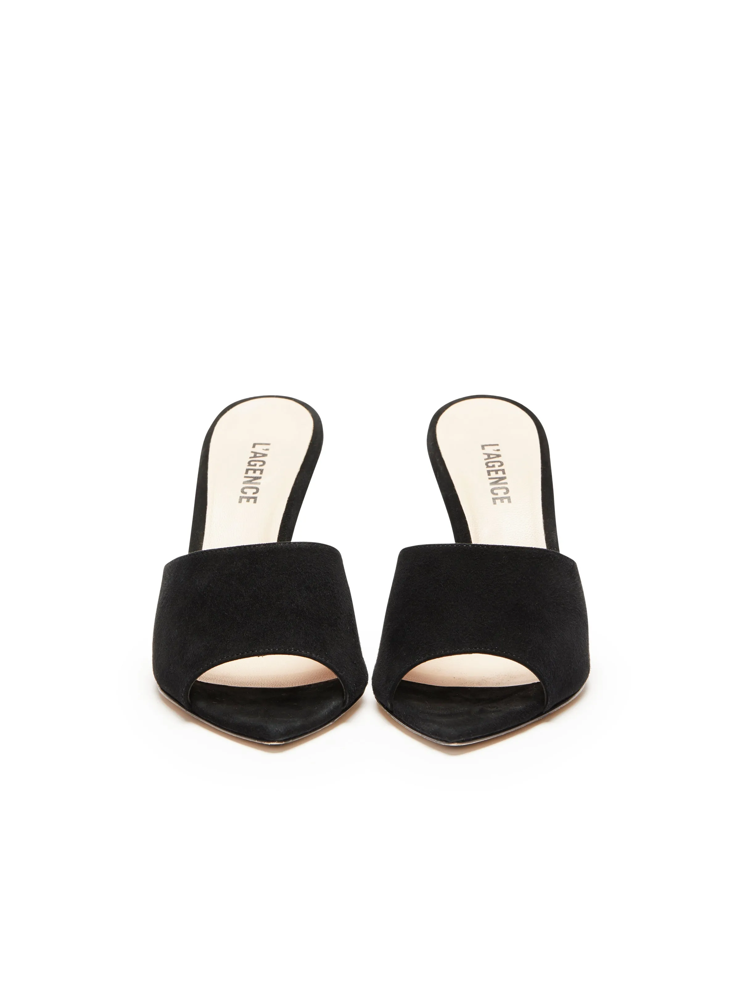 Lolita Suede Open-Toe Mule