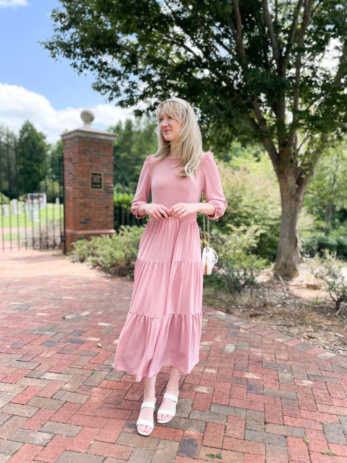 Marbella Pink Maxi Dress