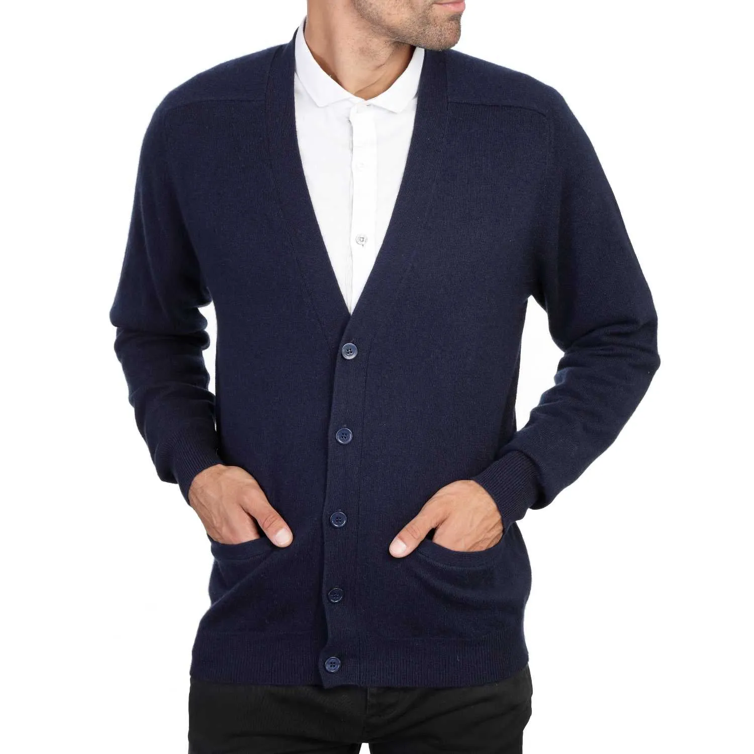 Mens Cashmere Cardigan