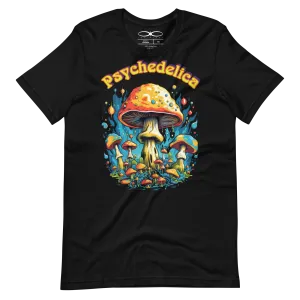 Men's Magic Mushrooms Psychedelic Graphic T-Shirt