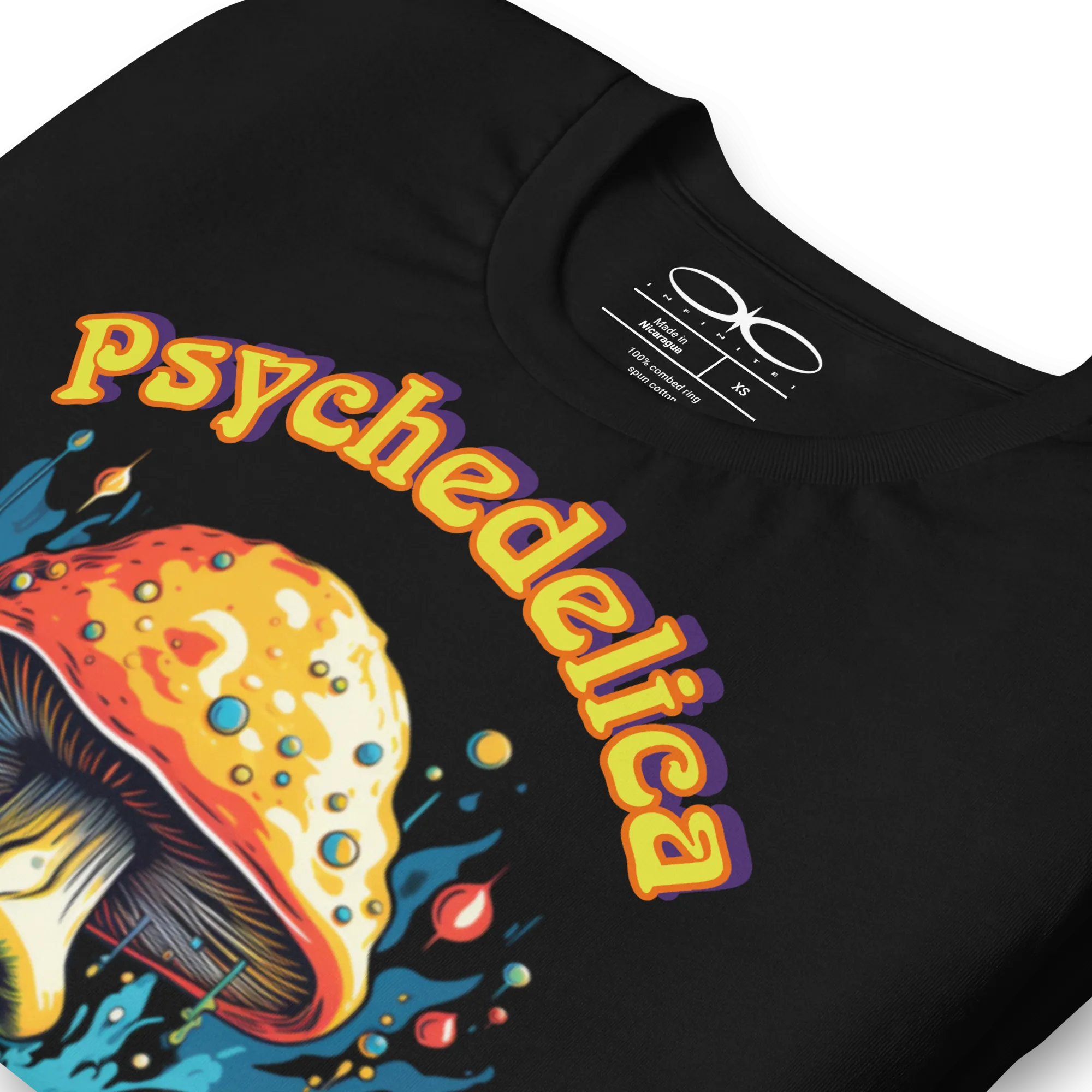 Men's Magic Mushrooms Psychedelic Graphic T-Shirt