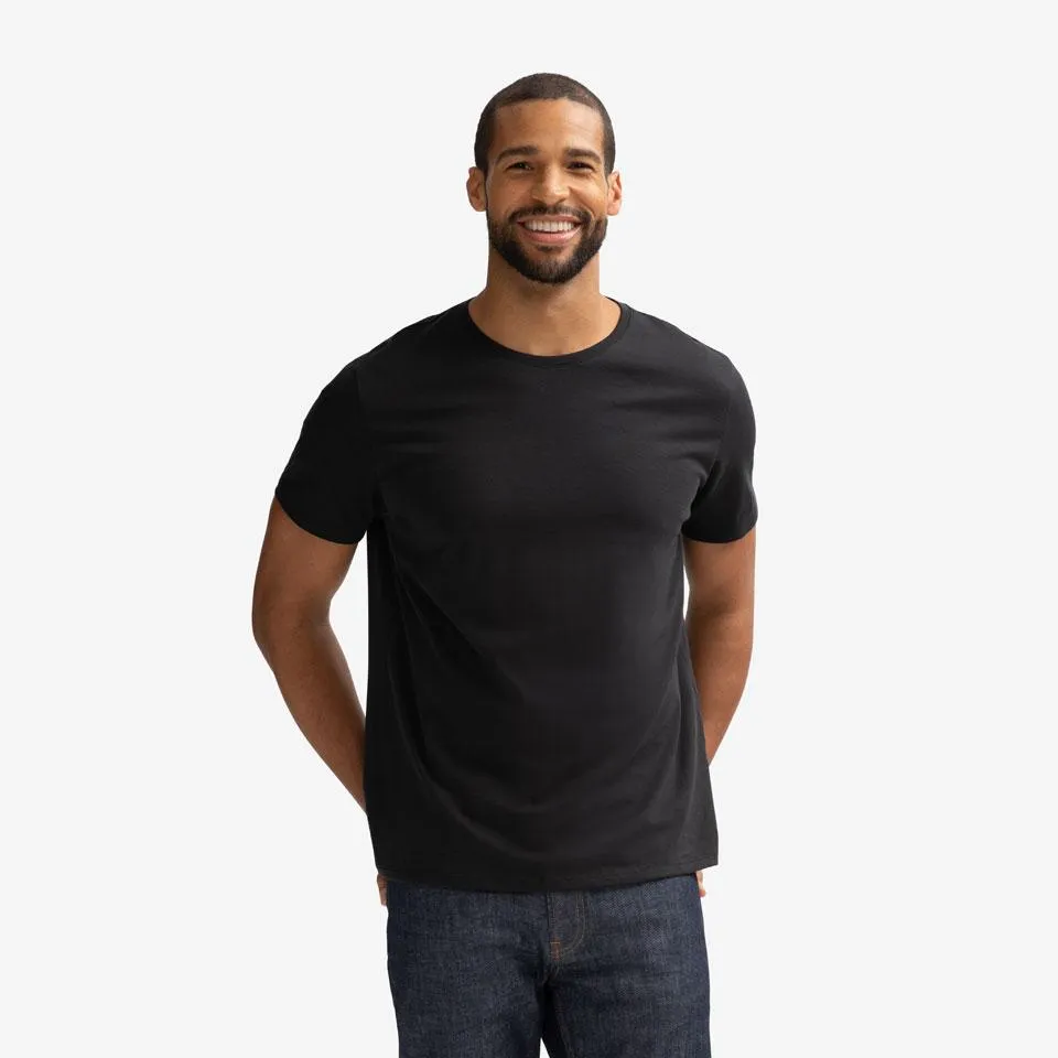 Men's Pima Cotton Crew Neck T-Shirt