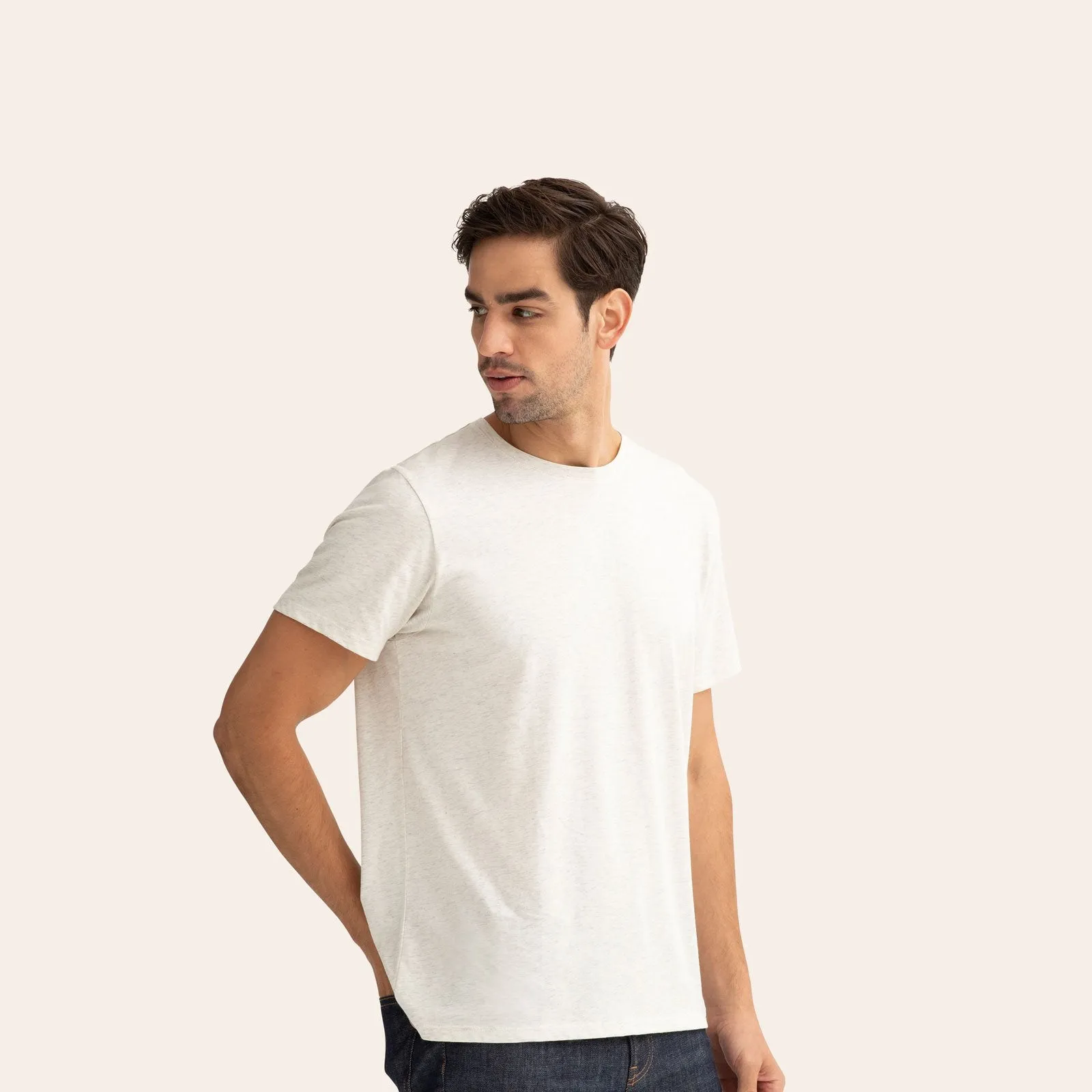 Men's Pima Cotton Crew Neck T-Shirt