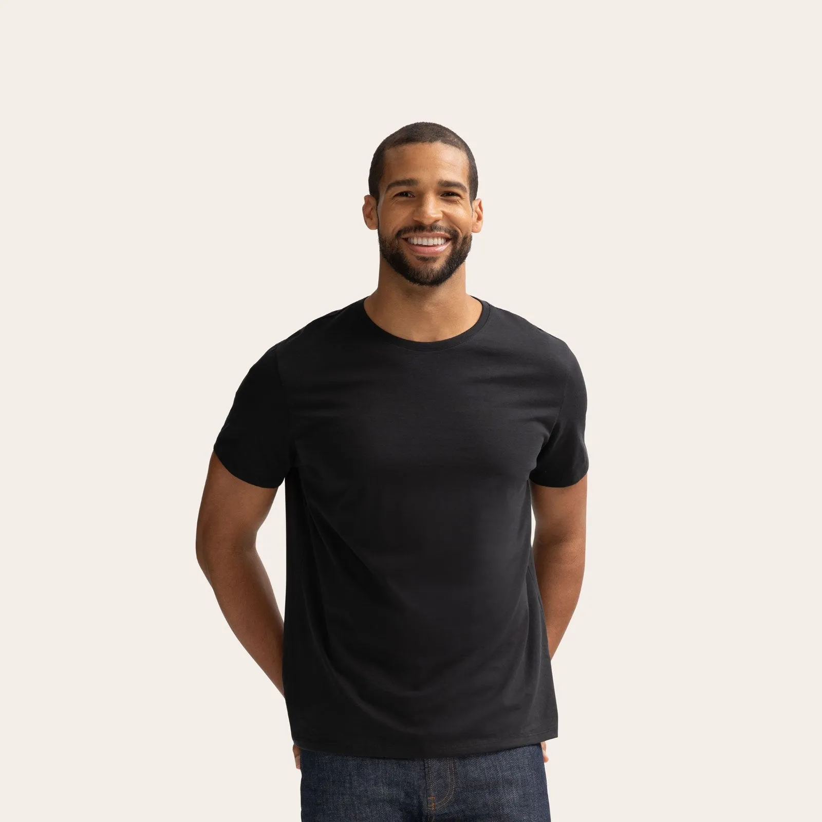 Men's Pima Cotton Crew Neck T-Shirt