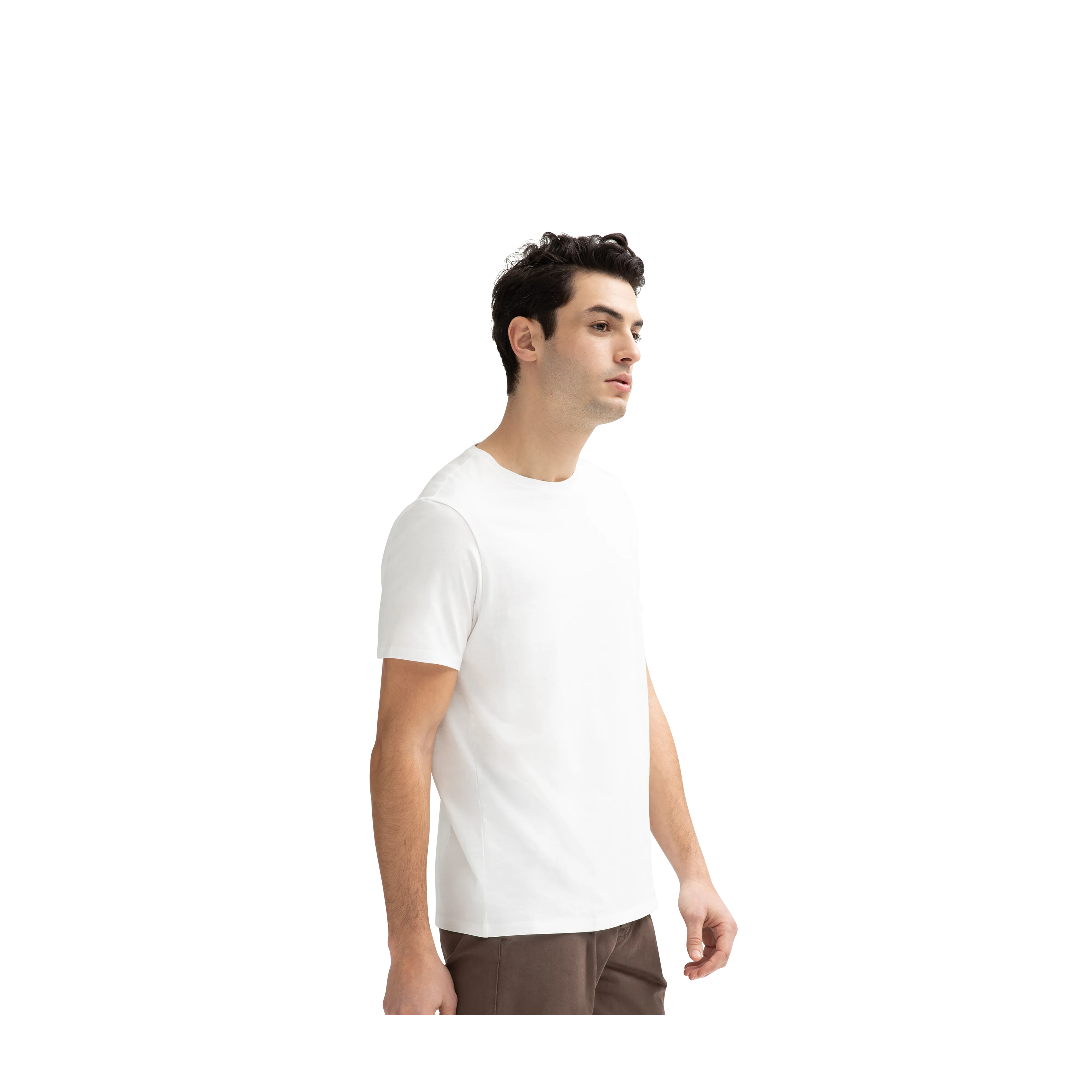 Men's Pima Cotton Crew Neck T-Shirt