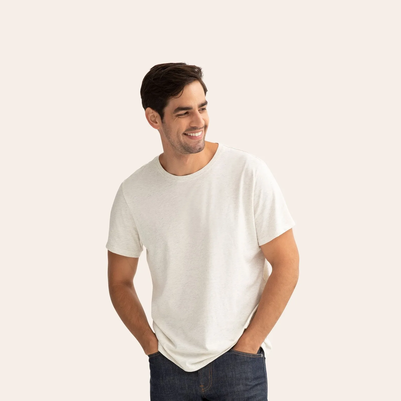 Men's Pima Cotton Crew Neck T-Shirt