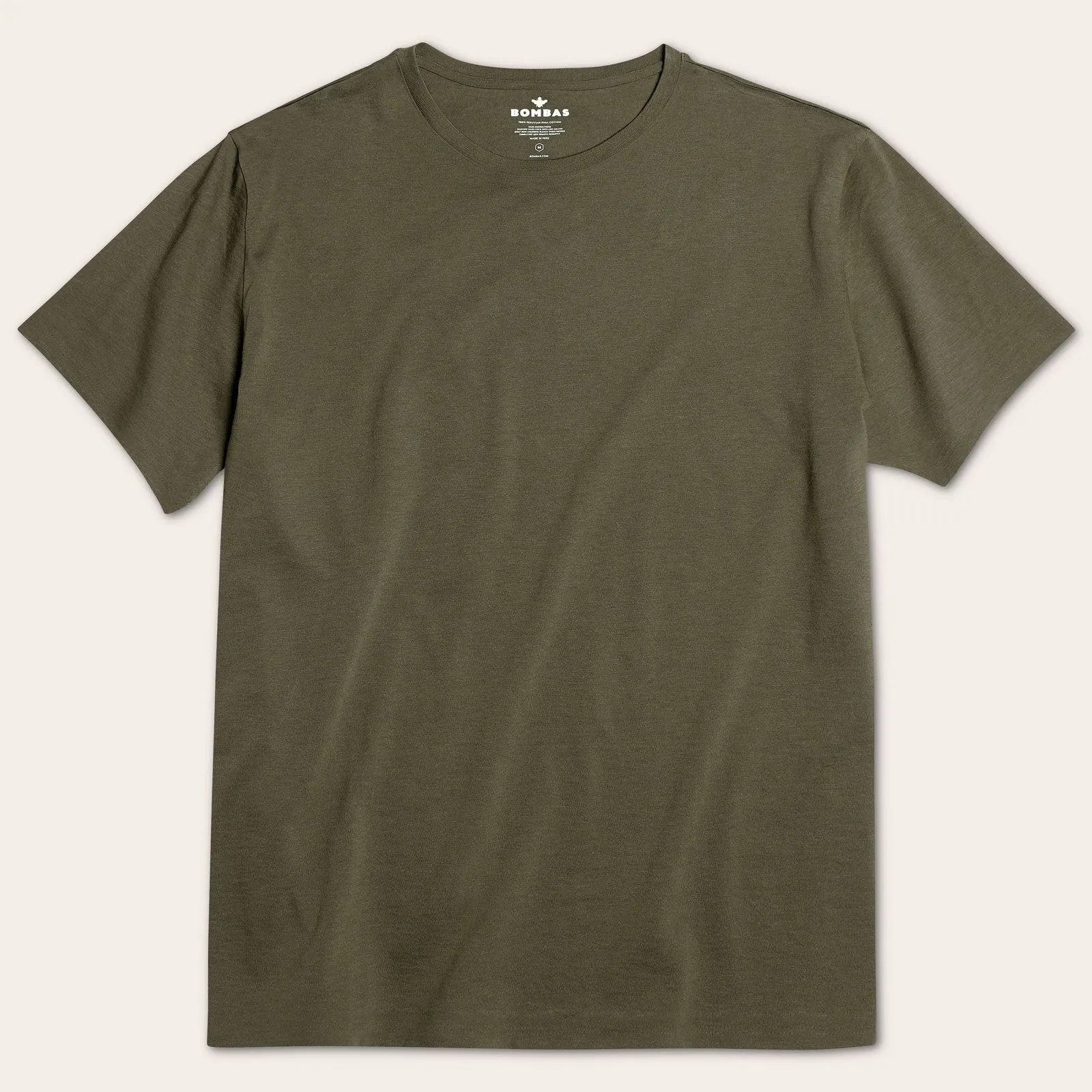 Men's Pima Cotton Crew Neck T-Shirt