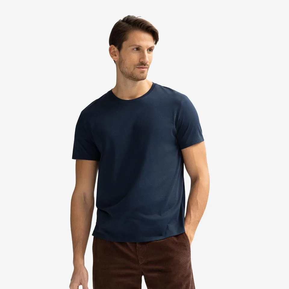 Men's Pima Cotton Crew Neck T-Shirt