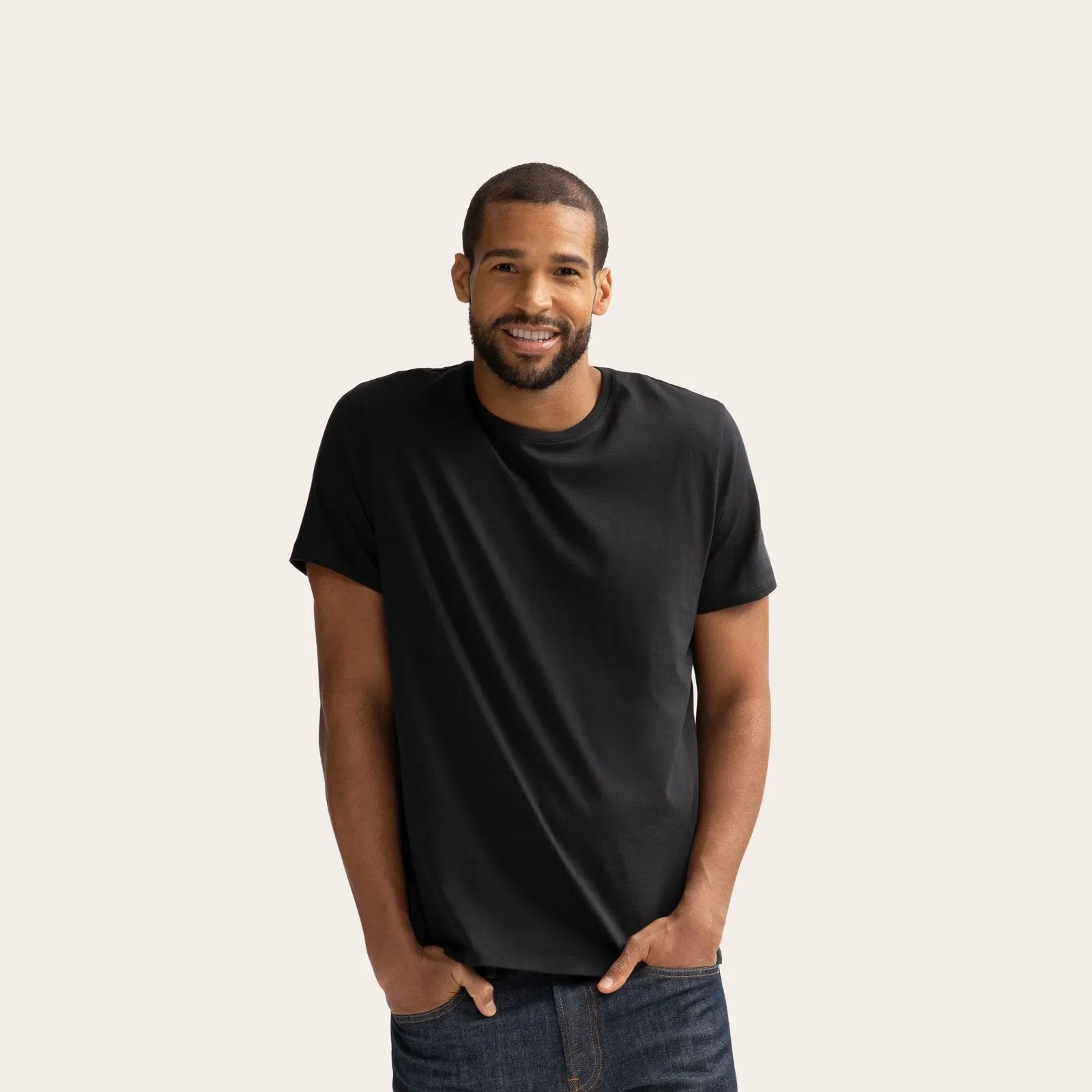 Men's Pima Cotton Crew Neck T-Shirt