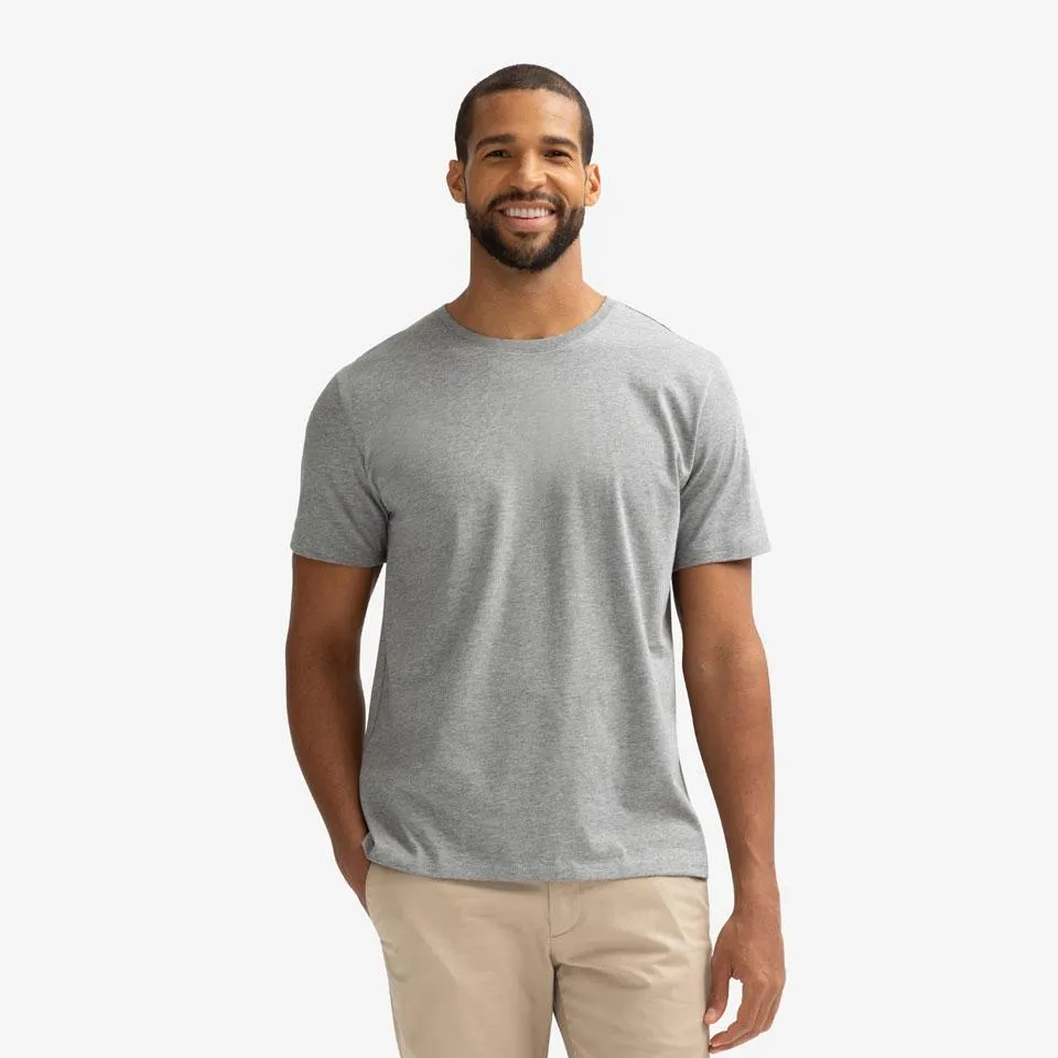 Men's Pima Cotton Crew Neck T-Shirt