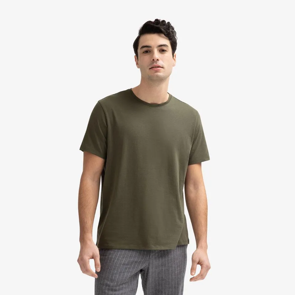 Men's Pima Cotton Crew Neck T-Shirt