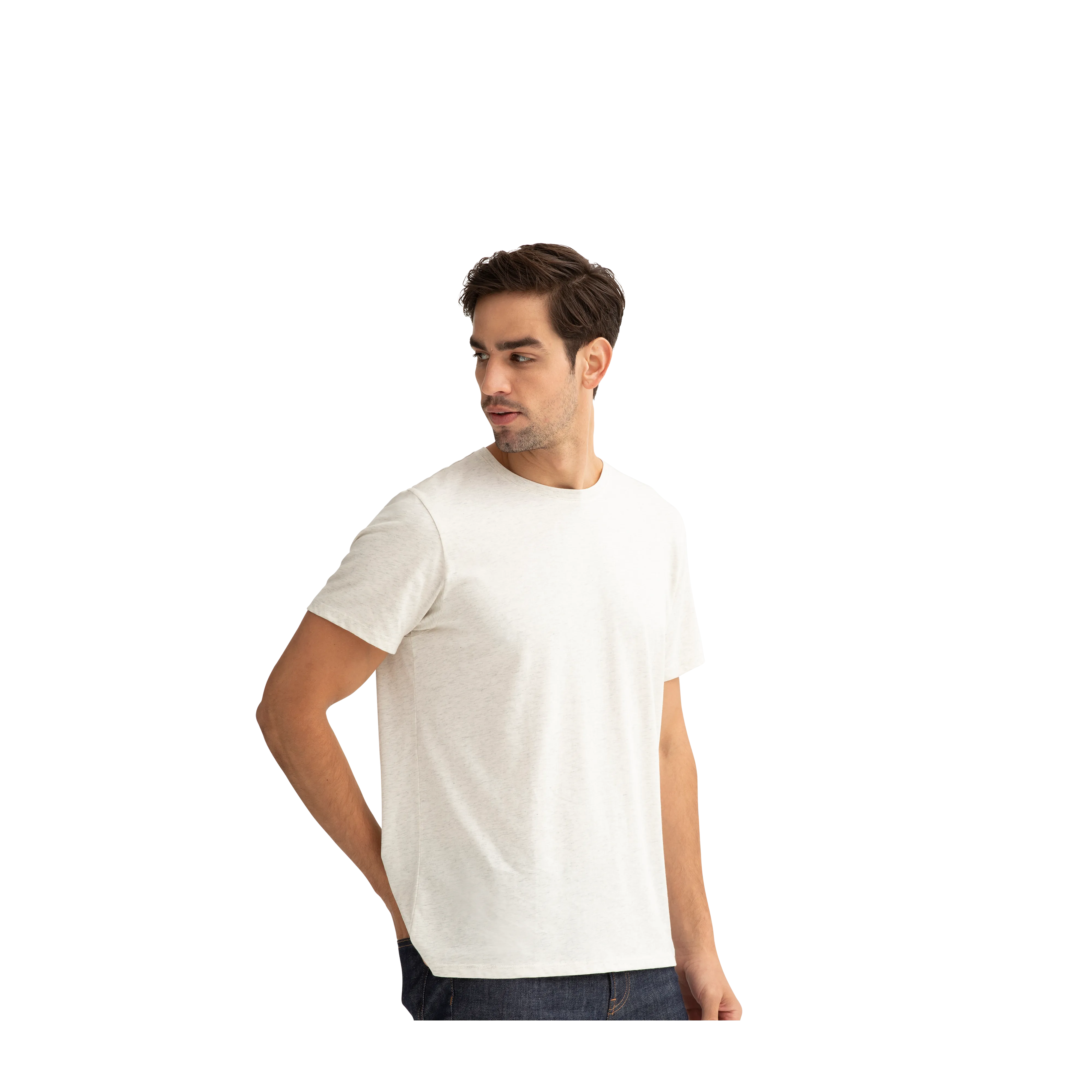 Men's Pima Cotton Crew Neck T-Shirt