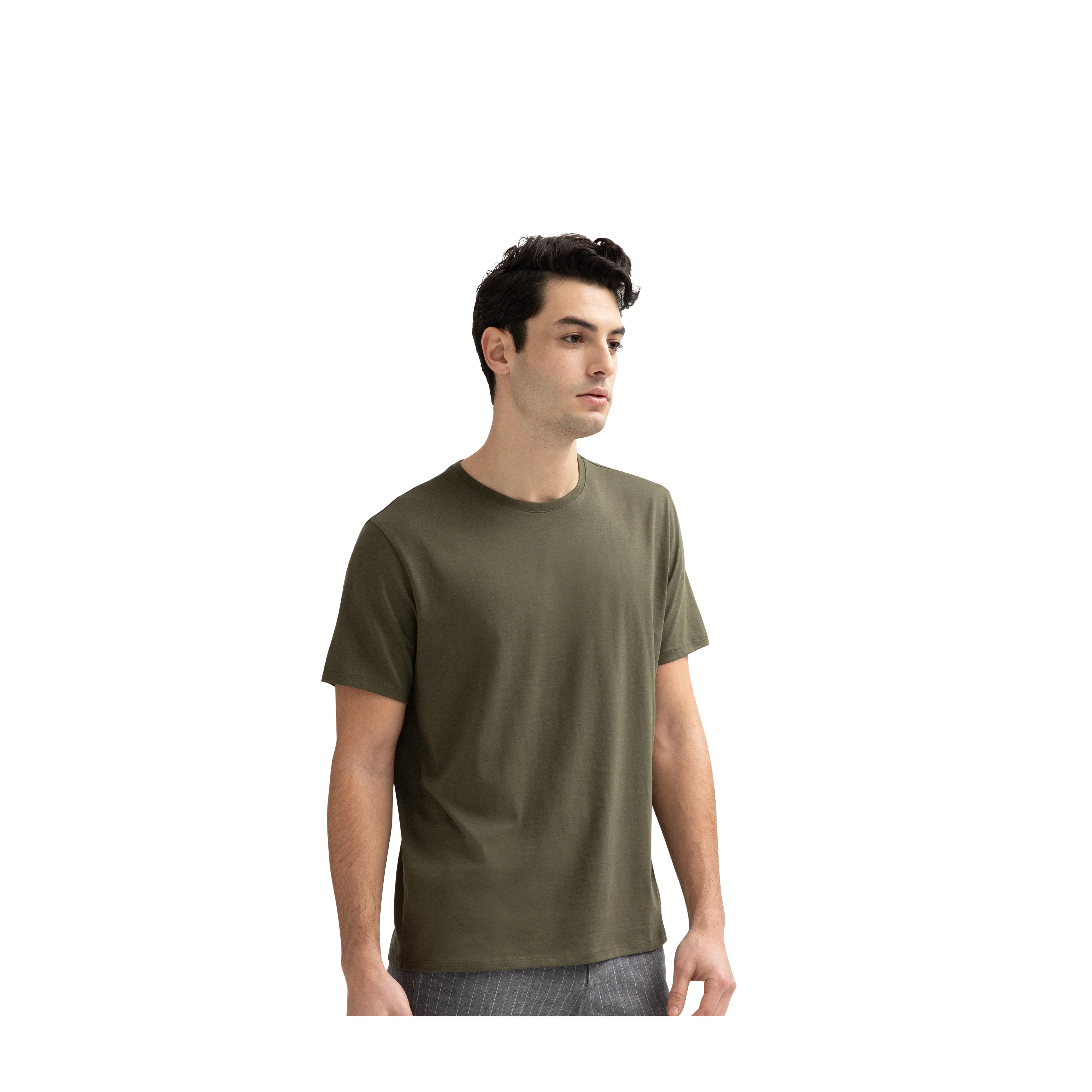 Men's Pima Cotton Crew Neck T-Shirt