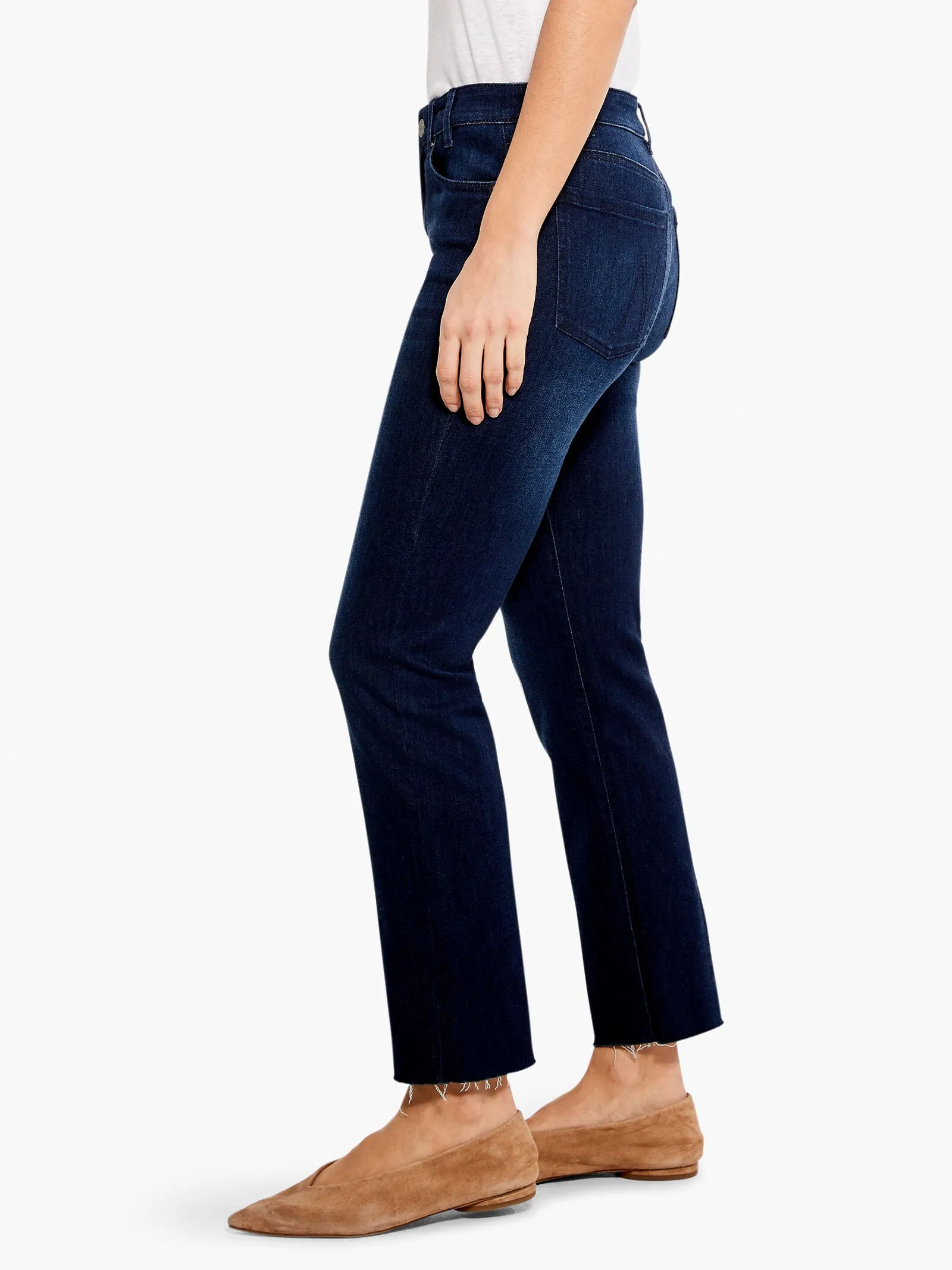 Nic   Zoe 28" Mid Rise Straight Ankle Jeans