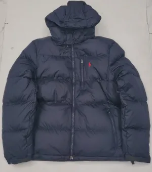 Nwt Polo Ralph Lauren Dark Navy Blue Down Filled Jacket