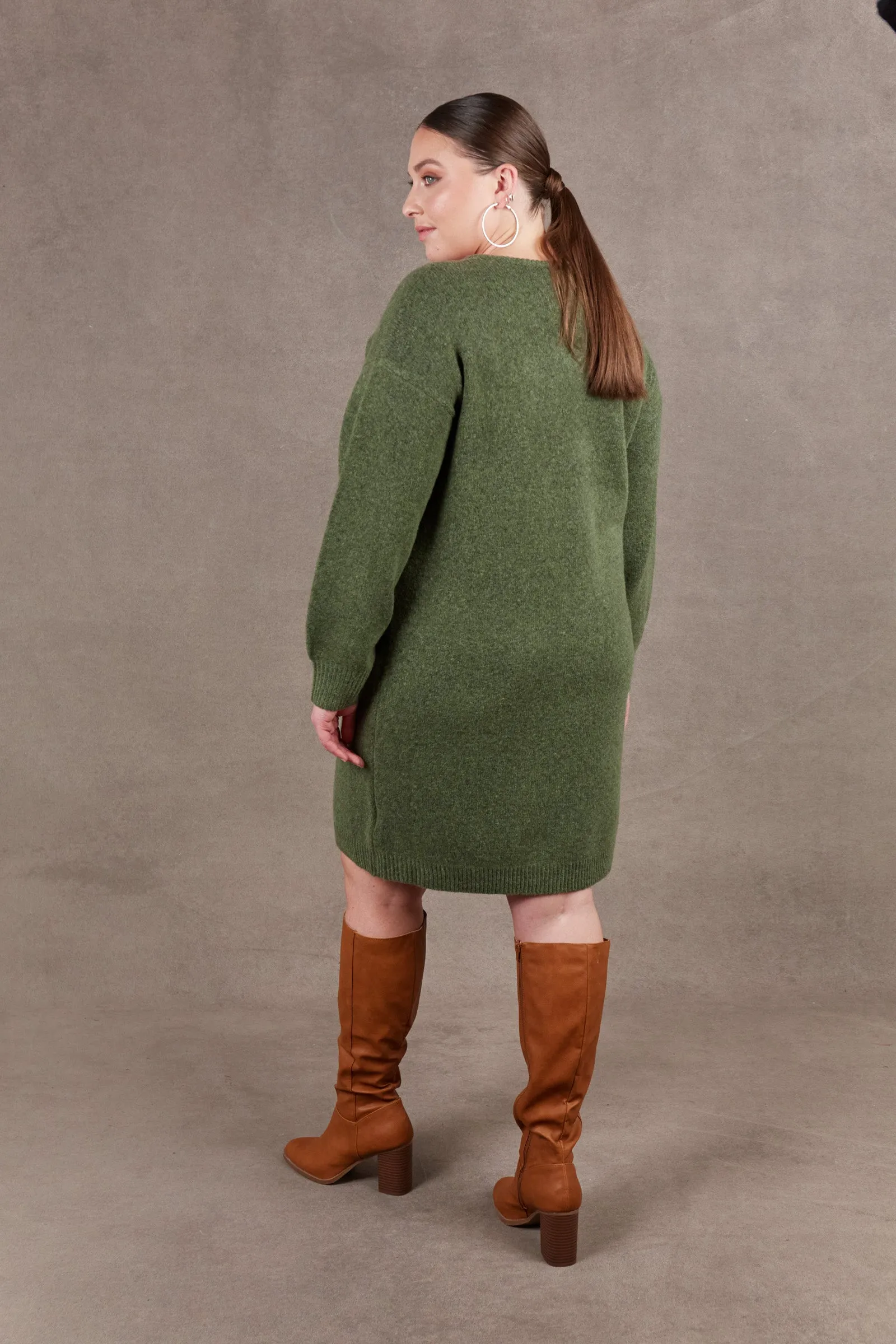 Paarl Midi Knit - Moss