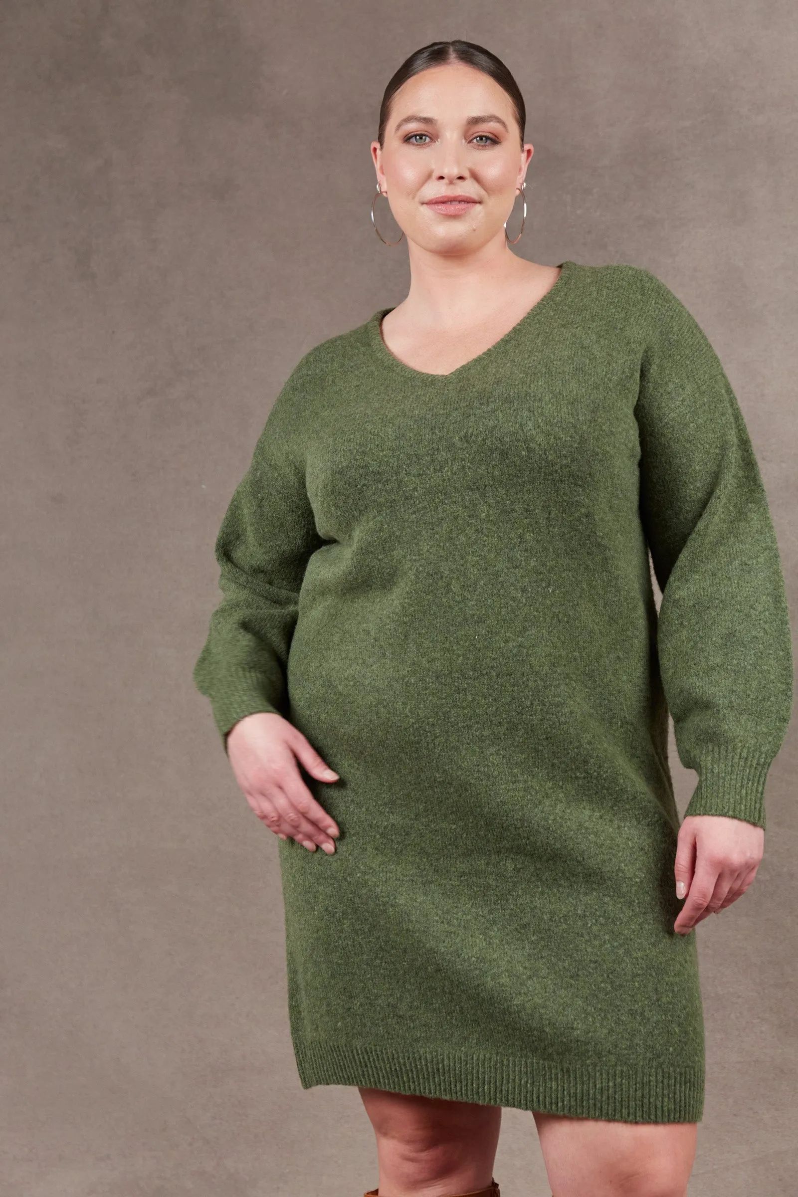 Paarl Midi Knit - Moss