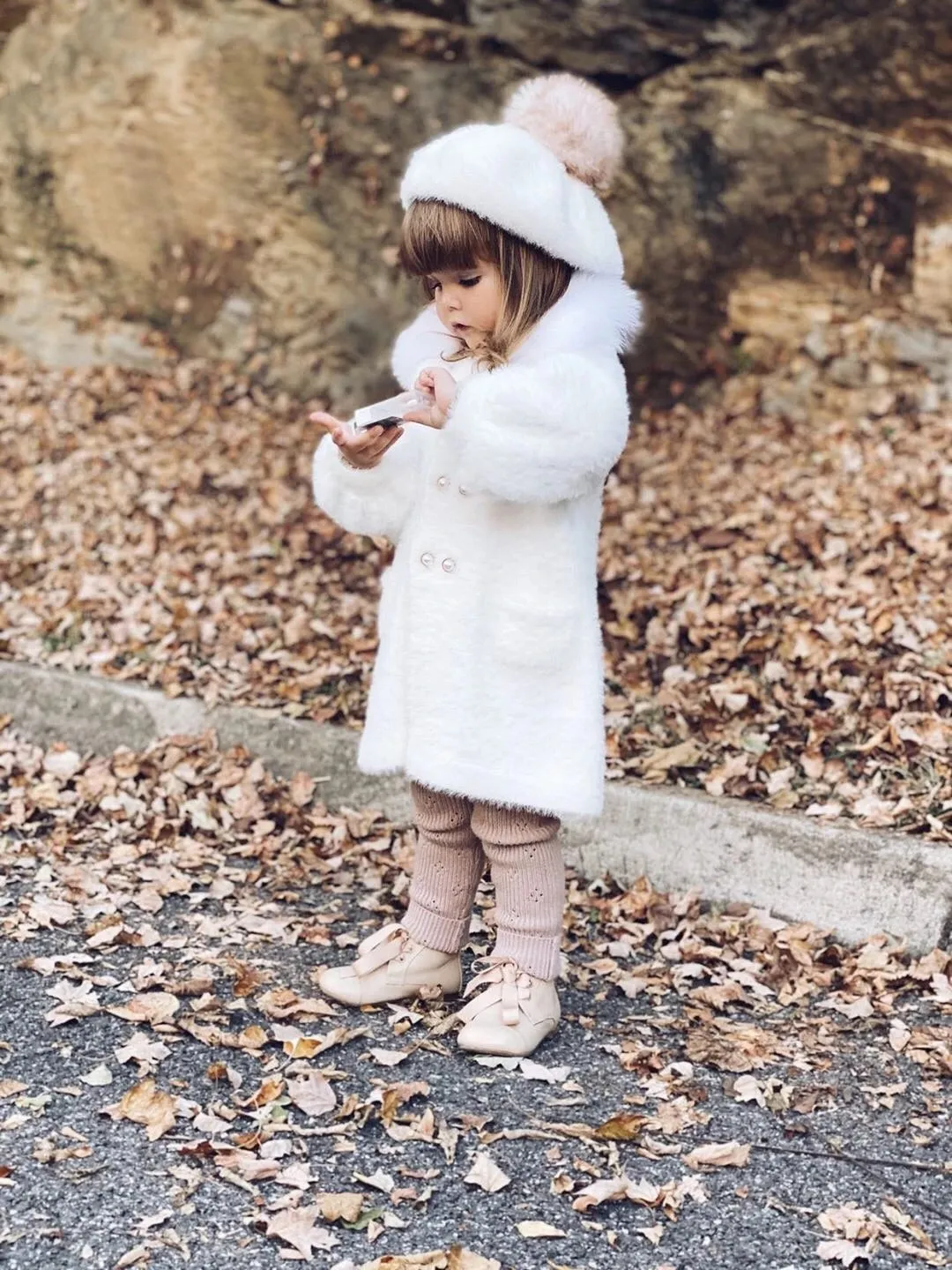 Petite Maison Kids 'Milana' Sweater Coat