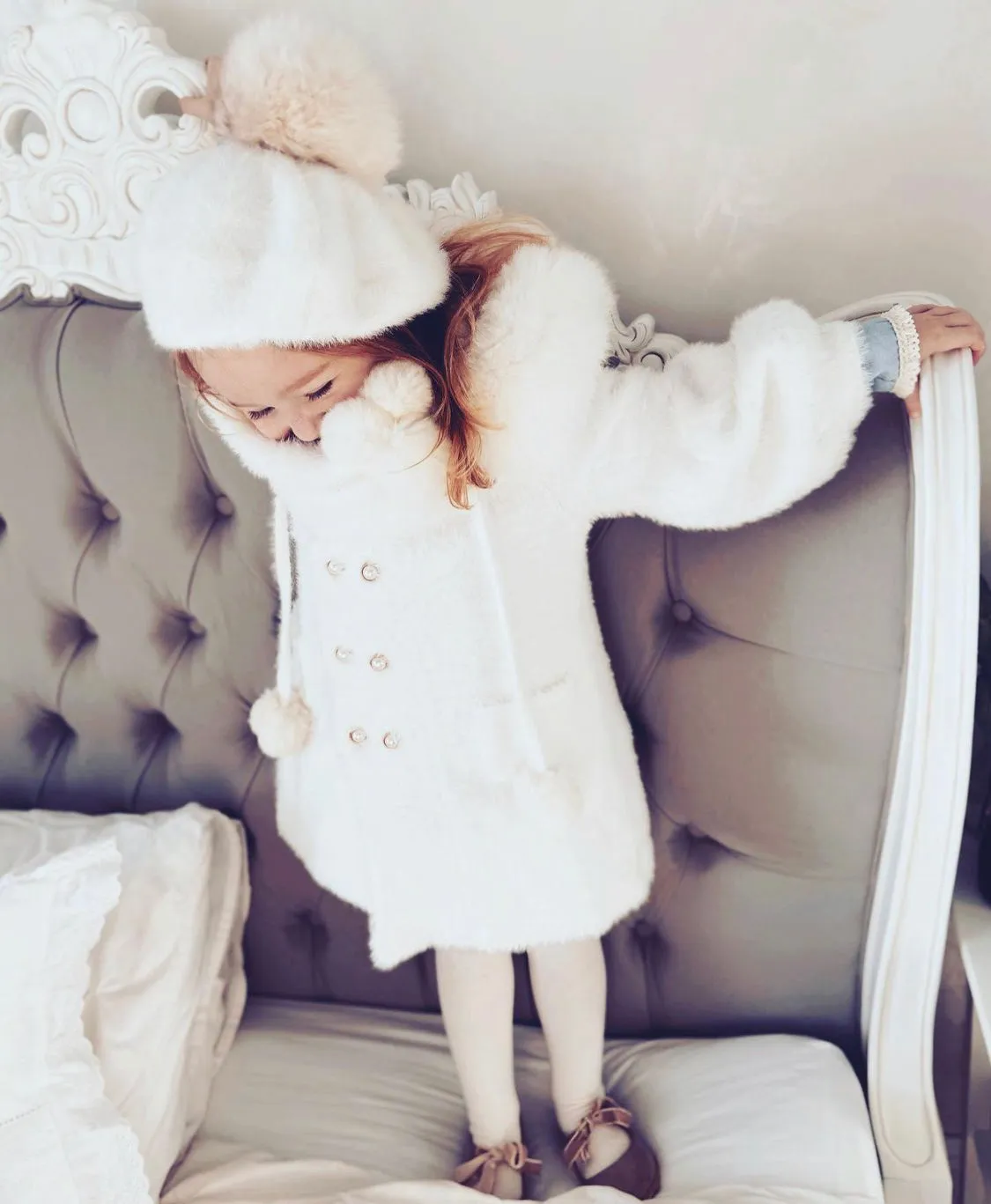 Petite Maison Kids 'Milana' Sweater Coat