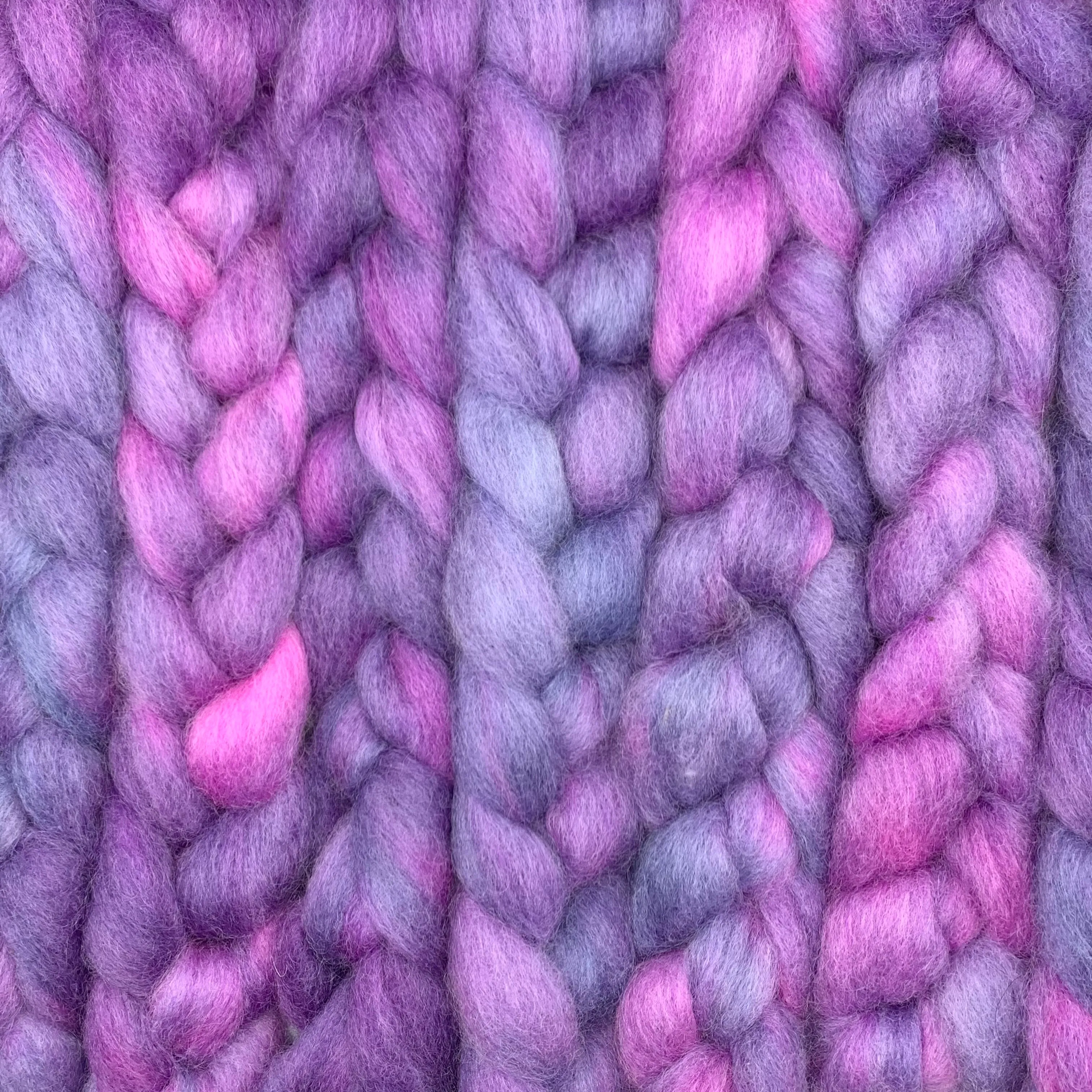 PNWWW Coopworth Wool Roving 4oz: Party People