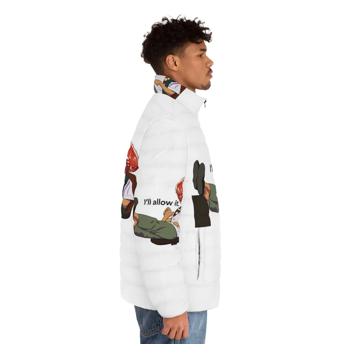 "I'll Allow It" Community TV Show Puffer Jacket - Trending Pop Culture Style