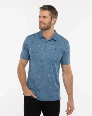 Splatter Print Polo