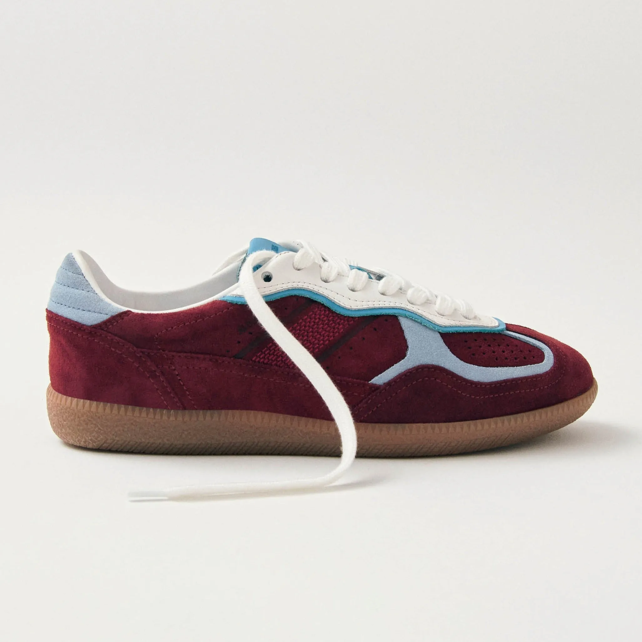 Tb.490 Rife Burgundy Leather Sneakers