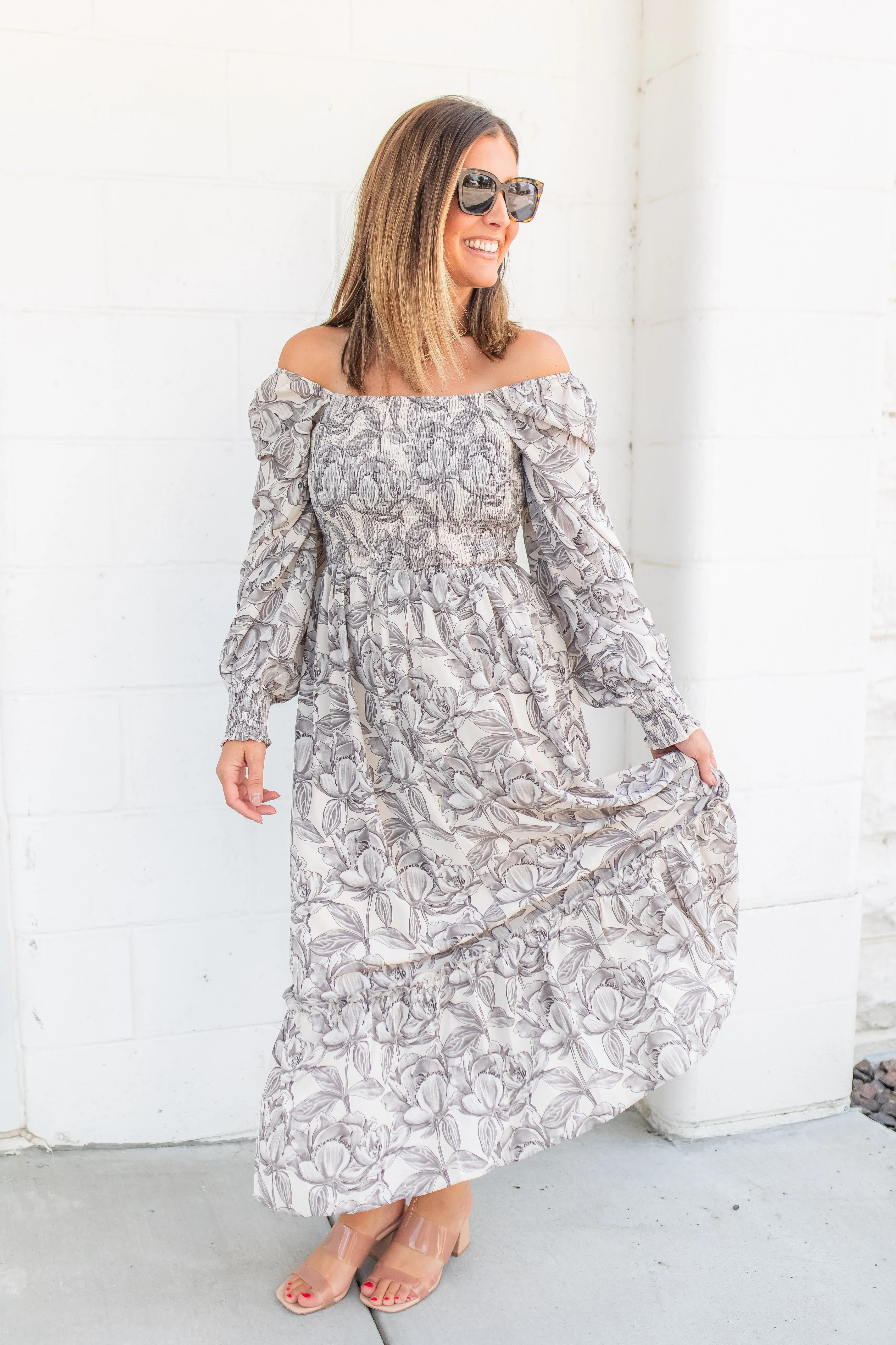 The Petal Path Maxi Dress