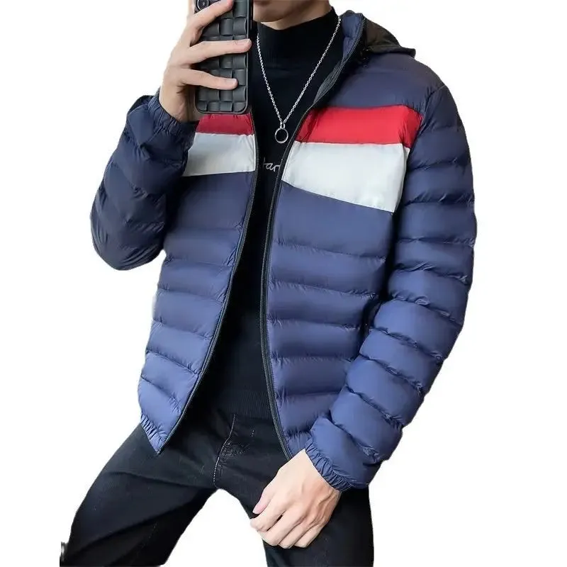 Thickened Cotton-padded Down Hoodie Padded jacket