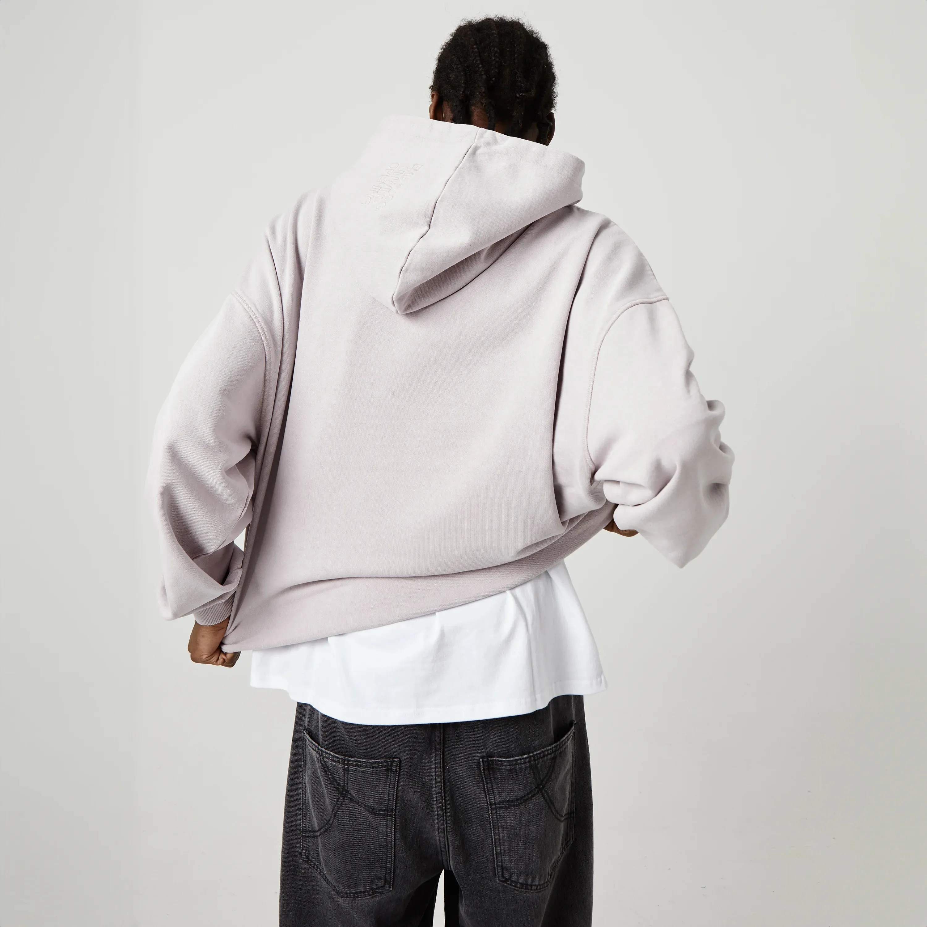 Unwind Lilac Oversized Hoodie